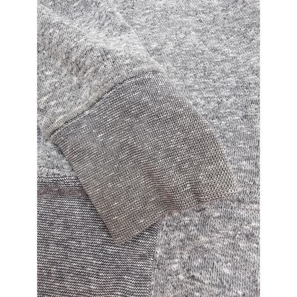 Gap Lived In Boy's Size M 8-9 Gray Hooded Zip-up Jacket - Picture 4 of 8